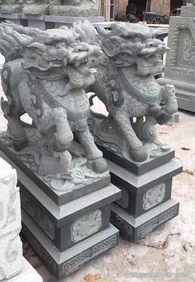 详解：最佳摆放点与注意事项j9国际站石雕麒麟安放位置(图3)